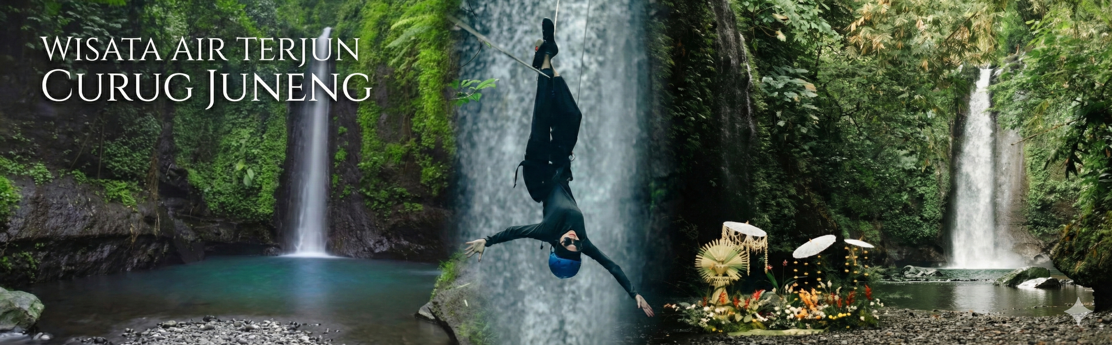 Obyek Wisata Curug Juneng dan Curug Kembar