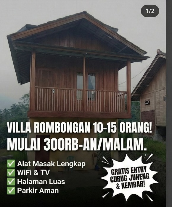 Villa Baturraden Curug Juneng